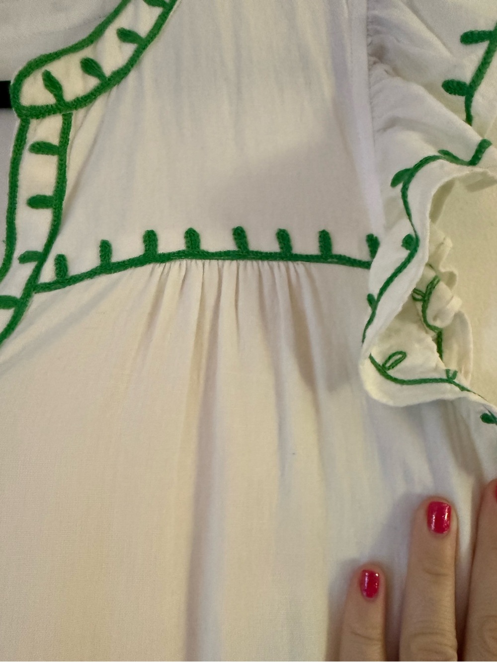 Roller Rabbit White Embroidered Dress - Picture 11 of 11